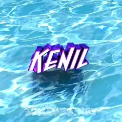 kenil in Water style - 3D name wallpaper