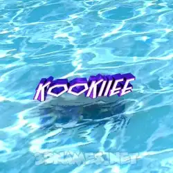 kookiiee in Water style - 3D name wallpaper