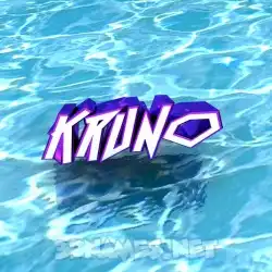 kruno in Water style - 3D name wallpaper