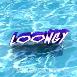 loongy in Water style - 3D name wallpaper