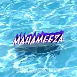 mahameeza in Water style - 3D name wallpaper