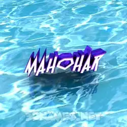 mahohar in Water style - 3D name wallpaper