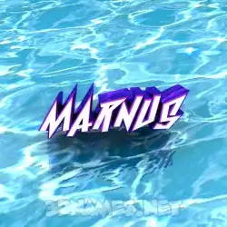 marnus in Water style - 3D name wallpaper