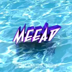 meead in Water style - 3D name wallpaper