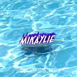 mikaylie in Water style - 3D name wallpaper