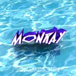 monray in Water style - 3D name wallpaper