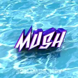mush in Water style - 3D name wallpaper