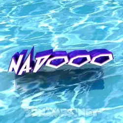 nadooo in Water style - 3D name wallpaper