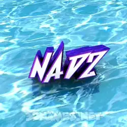 nadz in Water style - 3D name wallpaper