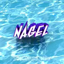 nagel in Water style - 3D name wallpaper