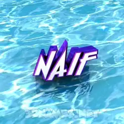 naif in Water style - 3D name wallpaper