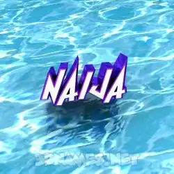 naija in Water style - 3D name wallpaper