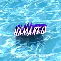 namareq in Water style - 3D name wallpaper