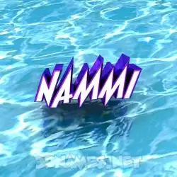 nammi in Water style - 3D name wallpaper