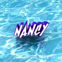 nancy in Water style - 3D name wallpaper