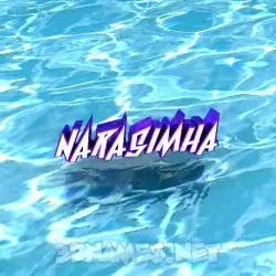 narasimha in Water style - 3D name wallpaper