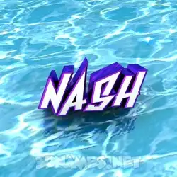 nash in Water style - 3D name wallpaper