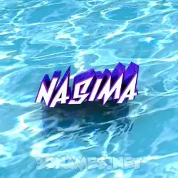 nasima in Water style - 3D name wallpaper