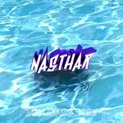 nasthar in Water style - 3D name wallpaper