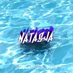 natasja in Water style - 3D name wallpaper