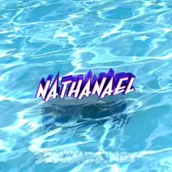 nathanael in Water style - 3D name wallpaper