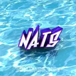 nats in Water style - 3D name wallpaper