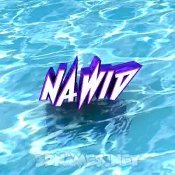 nawid in Water style - 3D name wallpaper