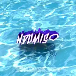 ndumiso in Water style - 3D name wallpaper