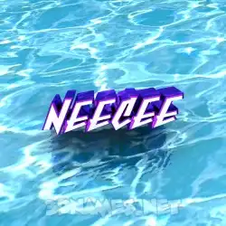 neecee in Water style - 3D name wallpaper