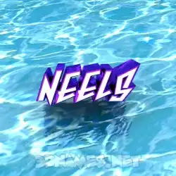 neels in Water style - 3D name wallpaper