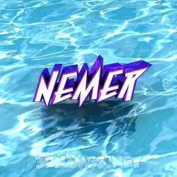 nemer in Water style - 3D name wallpaper