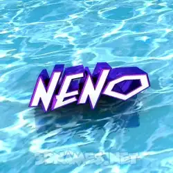 neno in Water style - 3D name wallpaper
