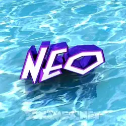 neo in Water style - 3D name wallpaper