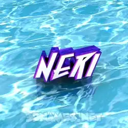 neri in Water style - 3D name wallpaper