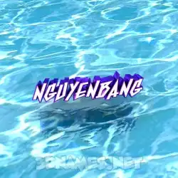nguyenbang in Water style - 3D name wallpaper