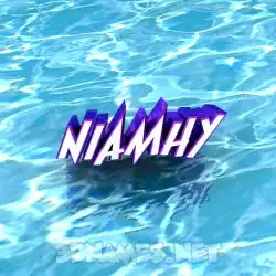 niamhy in Water style - 3D name wallpaper