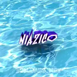 niazico in Water style - 3D name wallpaper
