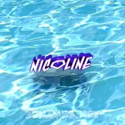 nicoline in Water style - 3D name wallpaper