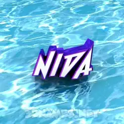 nida in Water style - 3D name wallpaper