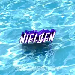 nielsen in Water style - 3D name wallpaper