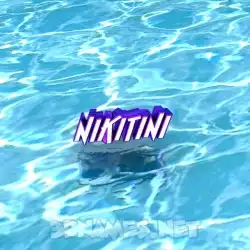 nikitini in Water style - 3D name wallpaper