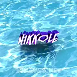 nikkole in Water style - 3D name wallpaper