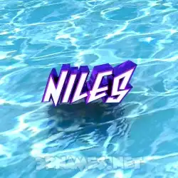 niles in Water style - 3D name wallpaper