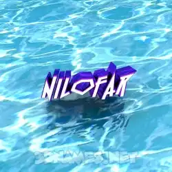 nilofar in Water style - 3D name wallpaper