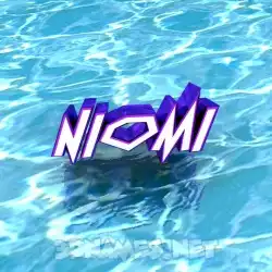 niomi in Water style - 3D name wallpaper