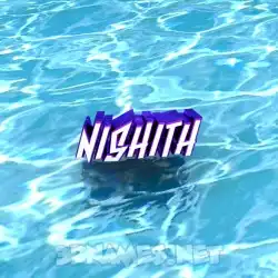 nishith in Water style - 3D name wallpaper