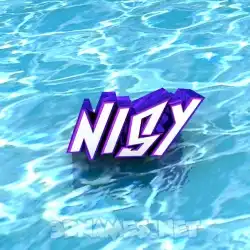 nisy in Water style - 3D name wallpaper