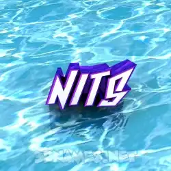 nits in Water style - 3D name wallpaper