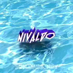 nivaldo in Water style - 3D name wallpaper