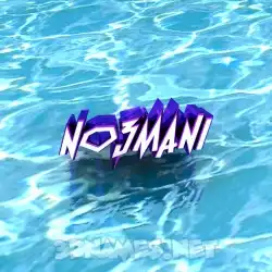 no3mani in Water style - 3D name wallpaper